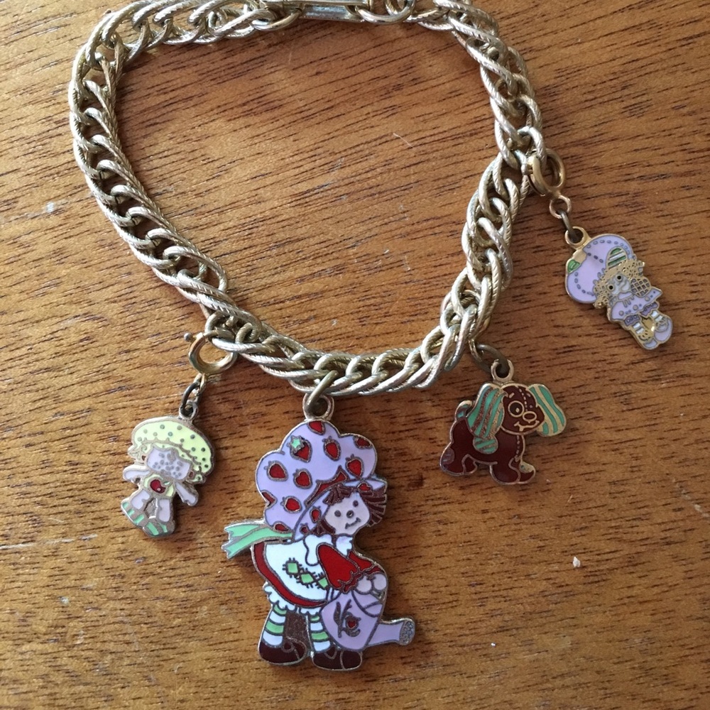 Strawberry Shortcake Charm Bracelet